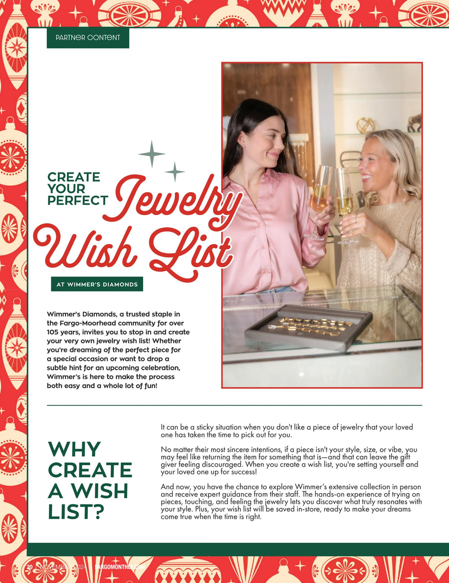 Create Your Perfect Jewelry Wish List at Wimmer's Diamonds