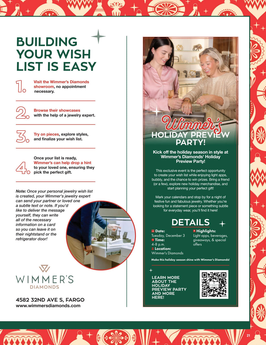 Create Your Perfect Jewelry Wish List at Wimmer's Diamonds