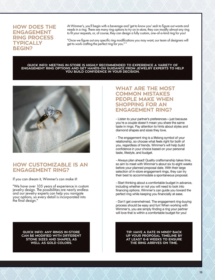 Your Complete Guide to Engagement Ring Shopping in Fargo