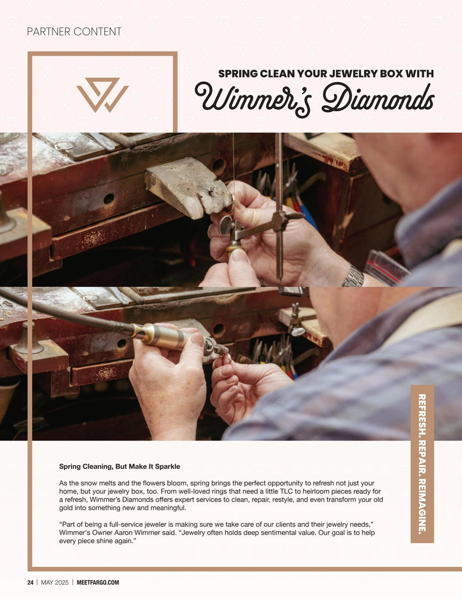 Spring Cleaning for Your Jewelry Box: Services at Wimmer's Diamonds
