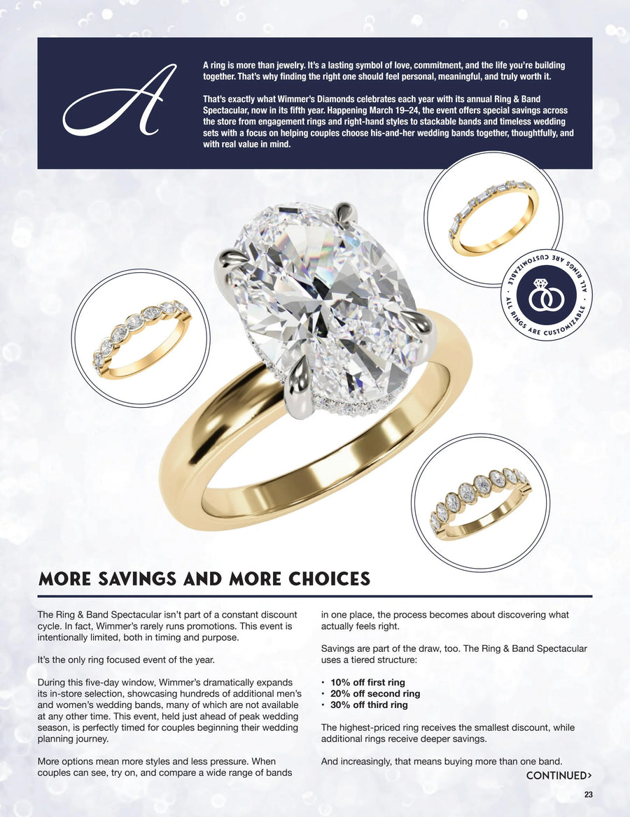 Wimmer’s Diamonds Ring & Band Spectacular